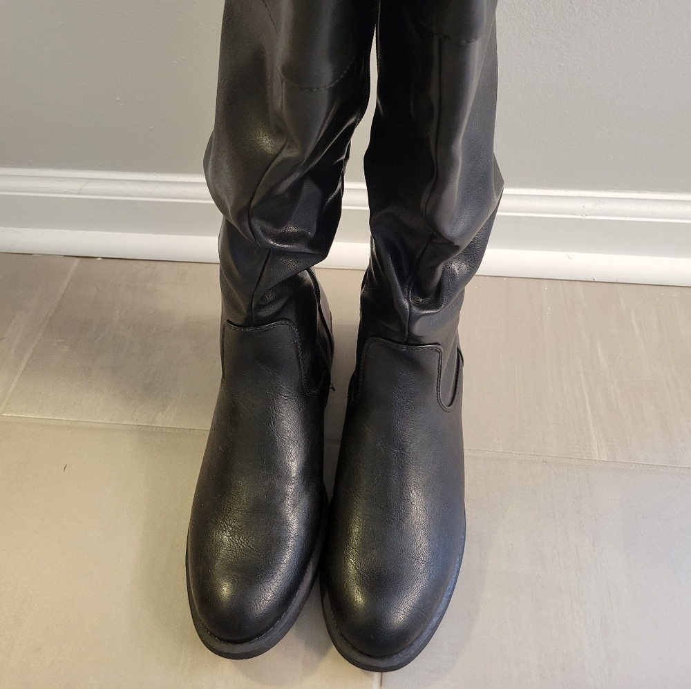 Black Nine West Boots - Size 7